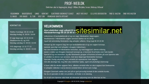 prof-web.dk alternative sites