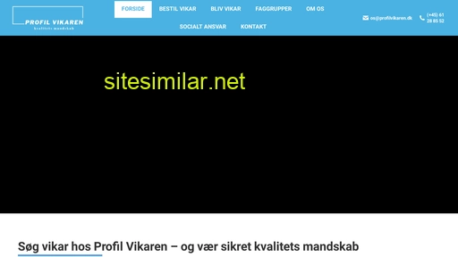 profilvikaren.dk alternative sites