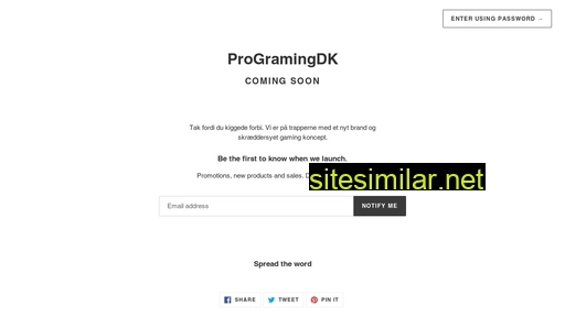 progaming.dk alternative sites