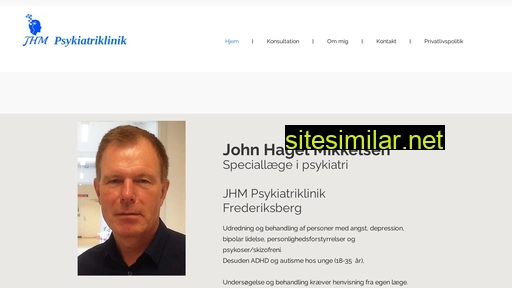 psykiater-jhm.dk alternative sites
