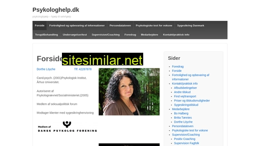 psykologhelp.dk alternative sites