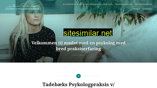 psykologtadebaek.dk alternative sites