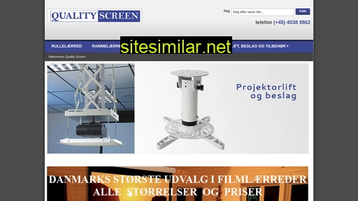 qualityscreen.dk alternative sites