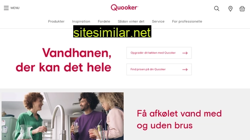 quooker.dk alternative sites