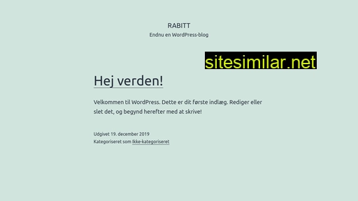 rabitt.dk alternative sites