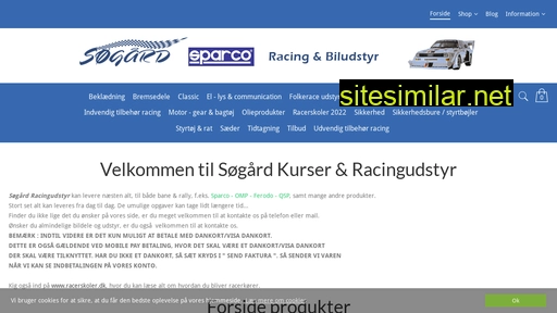 racingudstyr.dk alternative sites