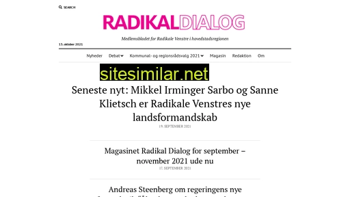 radikaldialog.dk alternative sites