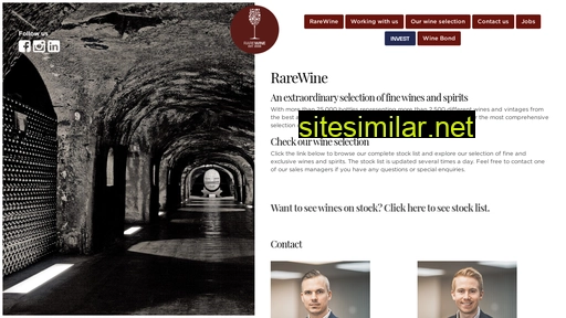 rarewine.dk alternative sites