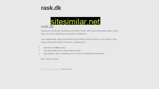 rask.dk alternative sites