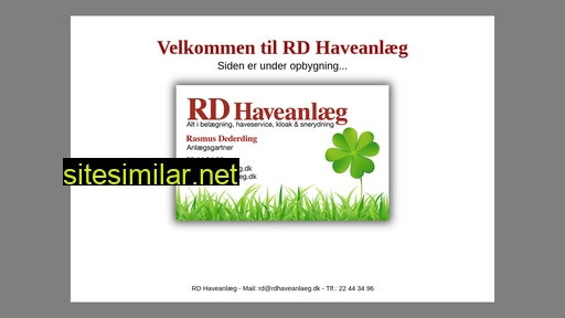 rdhaveanlaeg.dk alternative sites