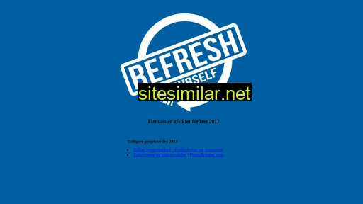 refreshyourself.dk alternative sites