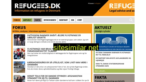 refugees.dk alternative sites