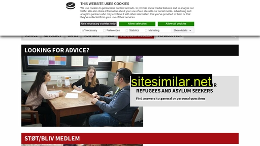 refugeeswelcome.dk alternative sites