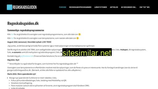 regnskabsguiden.dk alternative sites