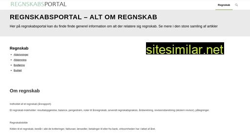 regnskabsportal.dk alternative sites