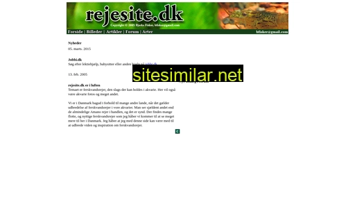 rejesite.dk alternative sites