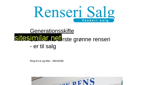 renserisalg.dk alternative sites