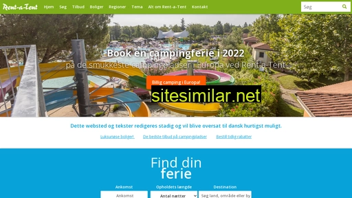 rent-a-tent.dk alternative sites
