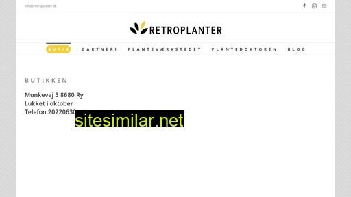retroplanter.dk alternative sites