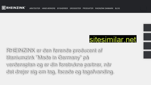 rheinzink.dk alternative sites