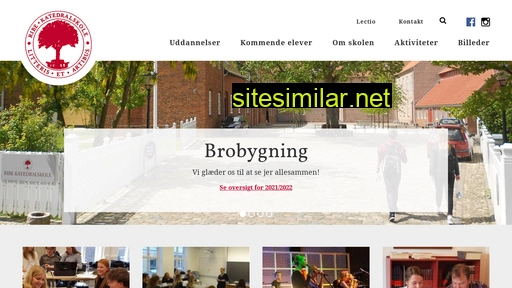 ribekatedralskole.dk alternative sites