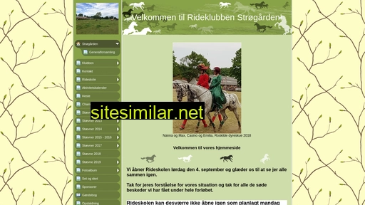 rideklubbenstroegaarden.dk alternative sites