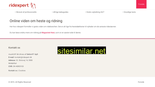 ridexpert.dk alternative sites