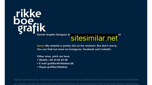 rikkeboe.dk alternative sites