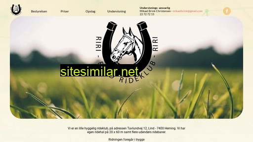 rindrideklub.dk alternative sites