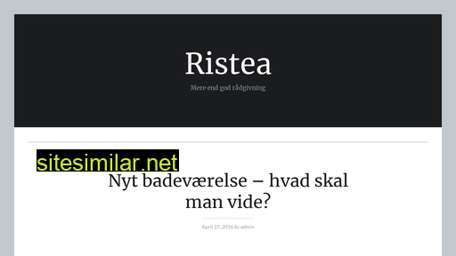 ristea.dk alternative sites