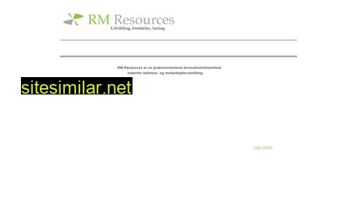 rm-resources.dk alternative sites