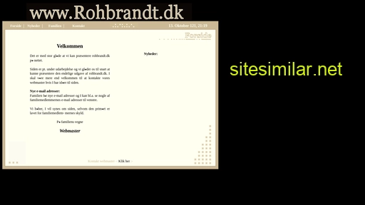 rohbrandt.dk alternative sites