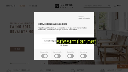 rosborgshop.dk alternative sites