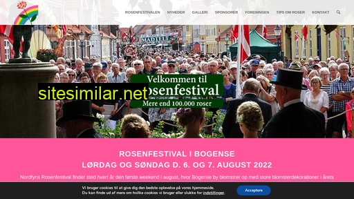 rosenfestival.dk alternative sites