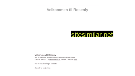 rosenly.dk alternative sites