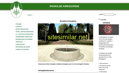 roskilde-kirkegaarde.dk alternative sites