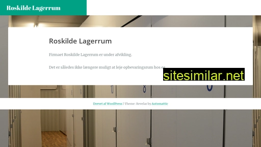 roskildelagerrum.dk alternative sites