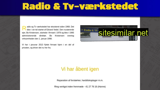 rtv-service.dk alternative sites