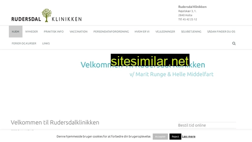 rudersdalklinikken.dk alternative sites
