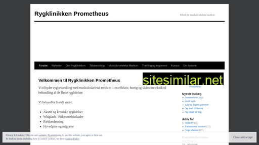 Rygklinikken-prometheus similar sites