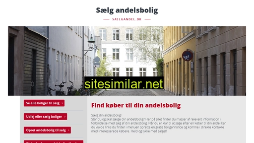 saelgandel.dk alternative sites