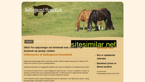sallingsundhesteklub.dk alternative sites