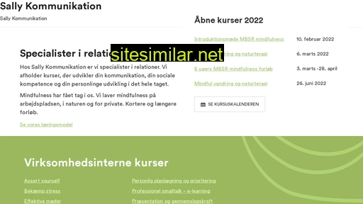 sallykommunikation.dk alternative sites