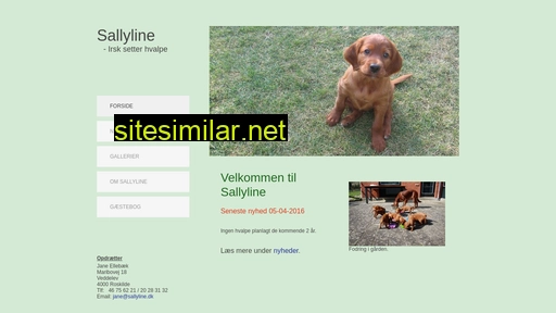 sallyline.dk alternative sites