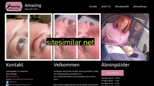 salonamazing.dk alternative sites
