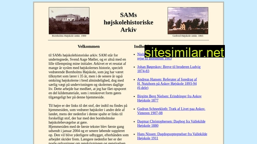 sams-arkiv.dk alternative sites