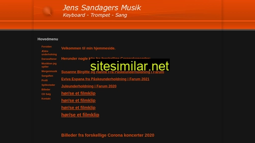 sandagersmusik.dk alternative sites