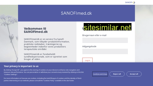 sanofimed.dk alternative sites