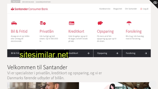 santanderconsumer.dk alternative sites