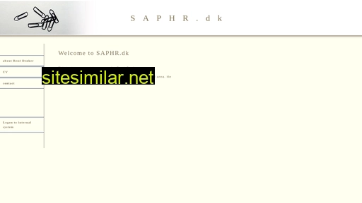 Saphr similar sites